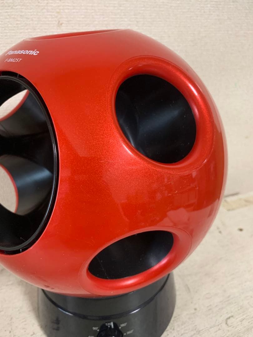 G0713-09★Panasonic F-BM25T レッド 扇風機2016年製