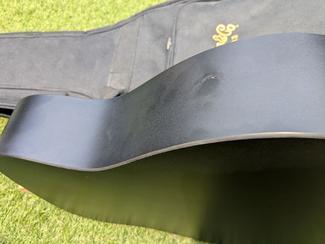 Martin LXBLACK リトルマーチン ミニギター ケース付　割れ有り