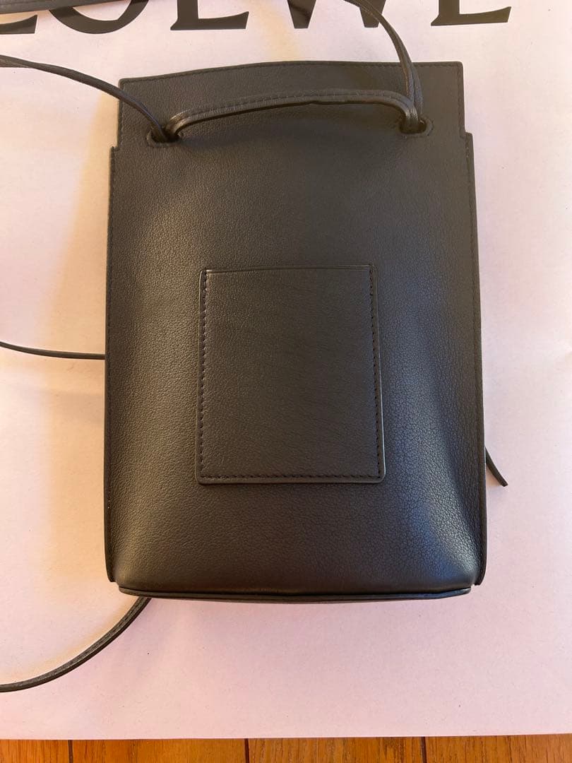 ロエベ LOEWE ショルダーバッグ ダイスポケット　ブラック