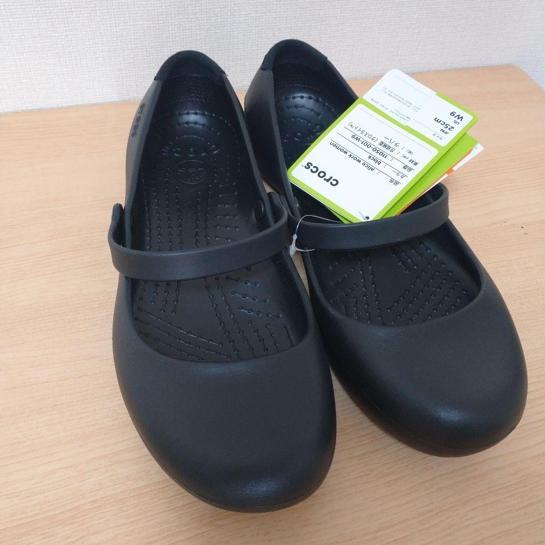 【新品】クロックス　アリスワーク　W9　25cm メリージェーン　フラット