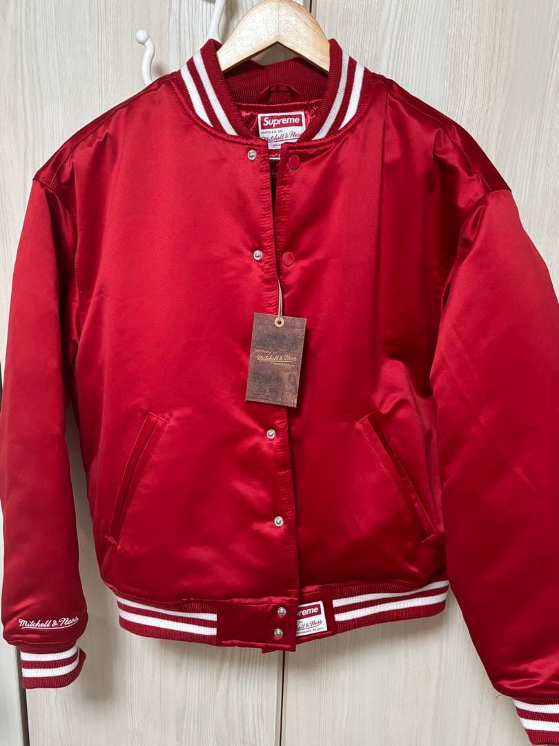 ジャケット・アウター Supreme Mitchell Ness Varsity Jacket