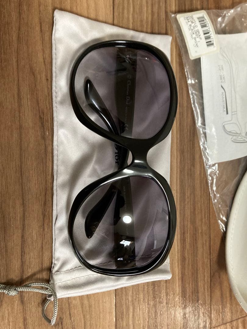 DIOR サングラス ブラック GLOSSY 1 584 BLACK SHINY