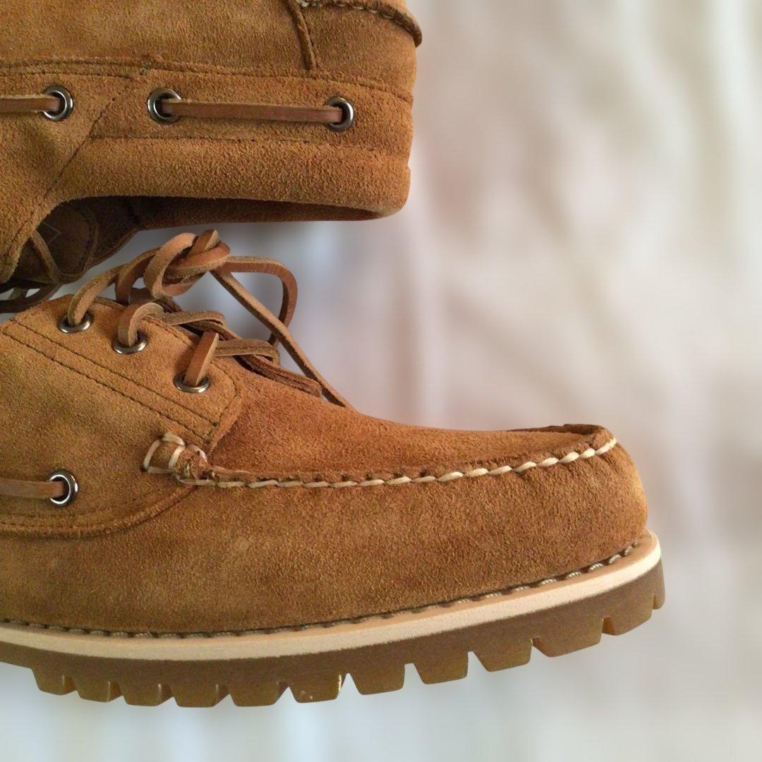 セバゴのCampsides Acadiaスエードモカシンシューズ