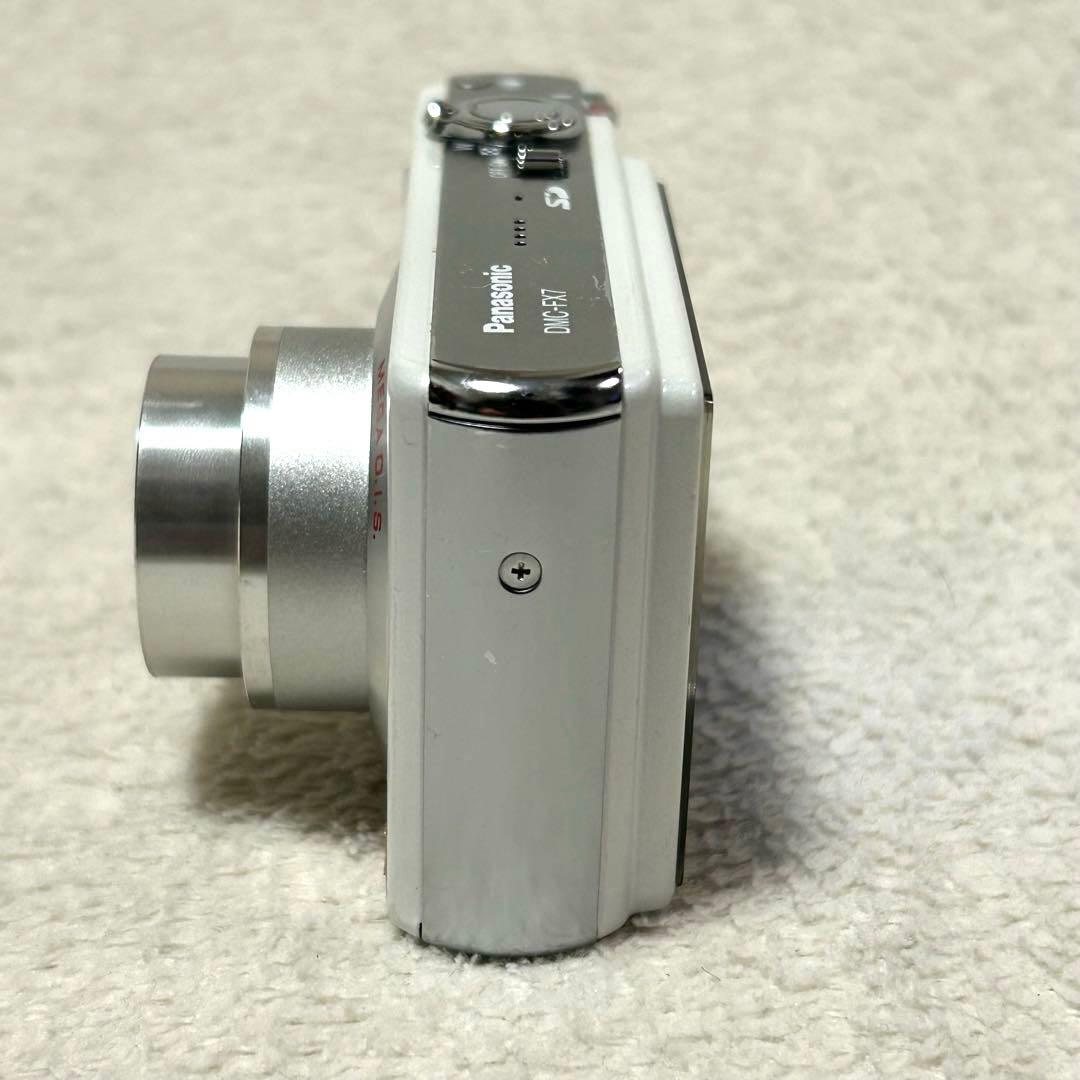 【美品 動作確認済】Panasonic LUMIX DMC-FX7 ホワイト