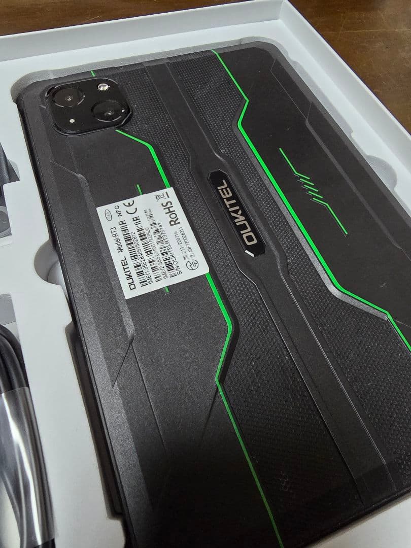 OUKITEL RT3 防水防塵タブレット Android13