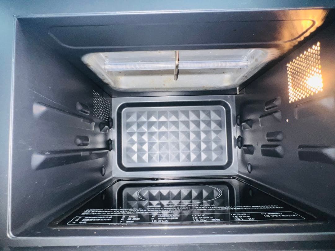 美品YAMAZEN 2023年製 オーブンレンジ YRP-F180V 電子レンジ