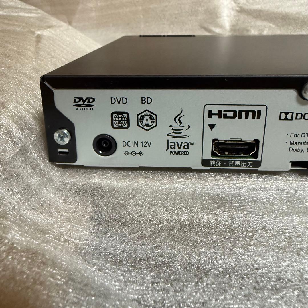 美品 パナソニック ブルーレイプレイヤー DMP-BD90-K 2018年製