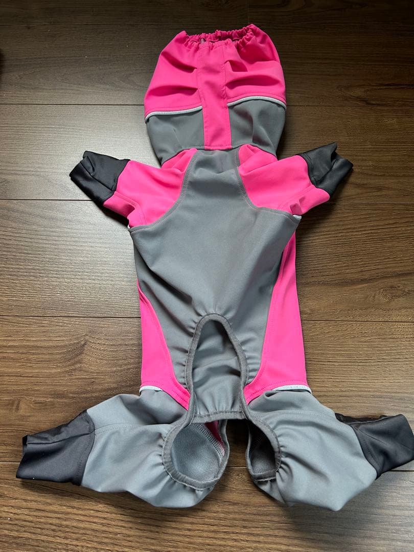 アルファアイコン　レインドッグガード　MLサイズ　ピンク　グレー