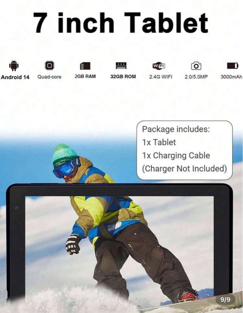 COOPERS Androidタブレット 7インチ