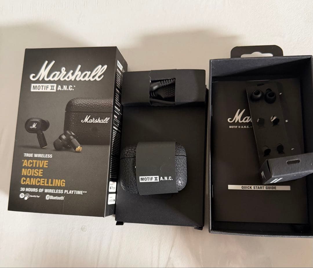 Marshall Motif II ANC ブラック