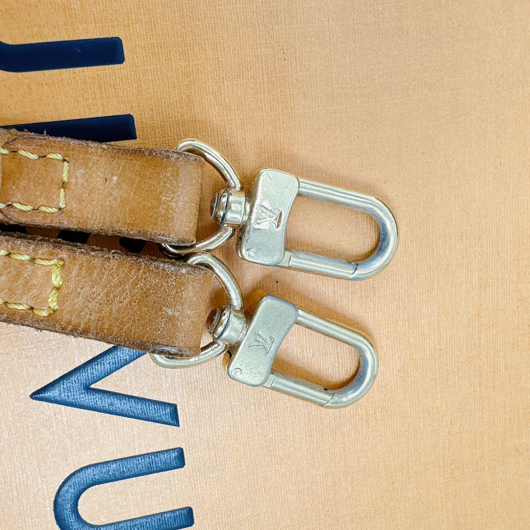 ルイヴィトン　純正　ヌメ革　ショルダーストラップ　細め