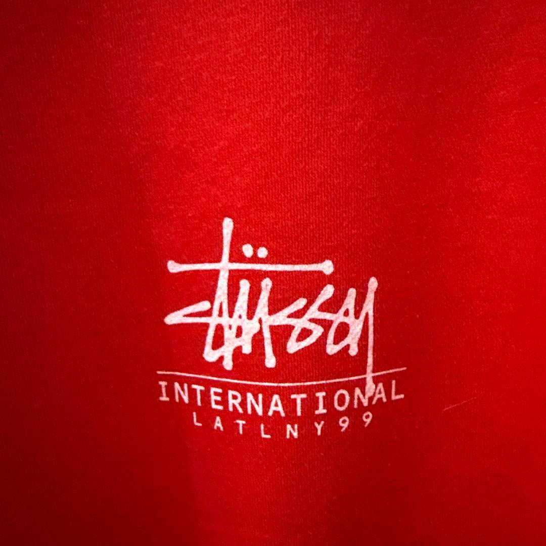 90s OLD STUSSY LOGO SWEAT オールド ステューシー