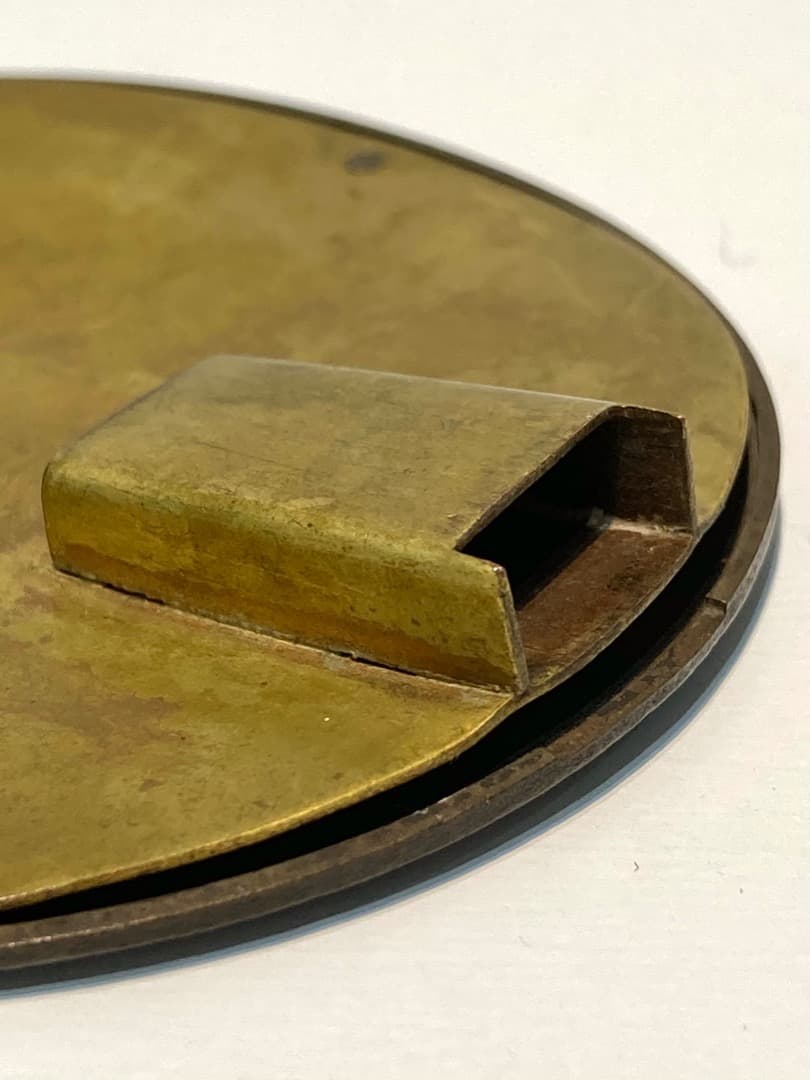 141【笹竜胆家紋　前立　江戸時代】 甲冑　本歌　武具　兜　鎧　江戸　戦国　具足