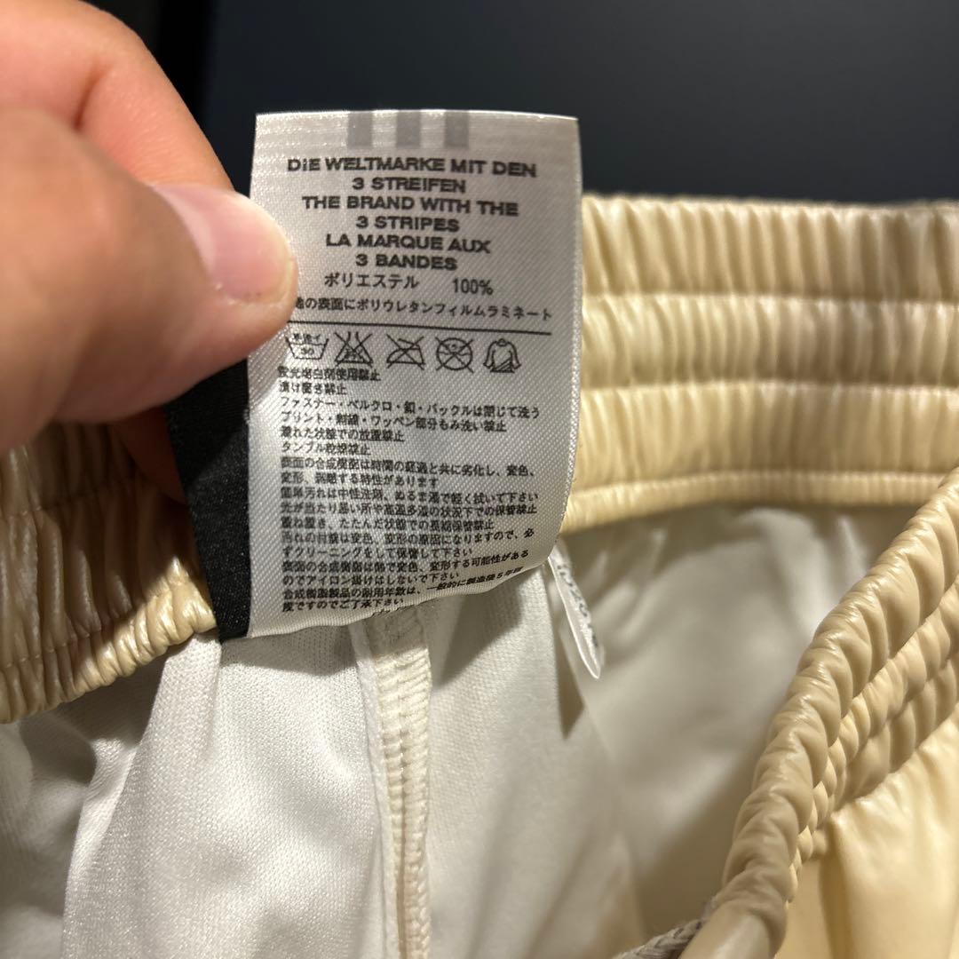 adidas ベージュ ジャケット サウナスーツ