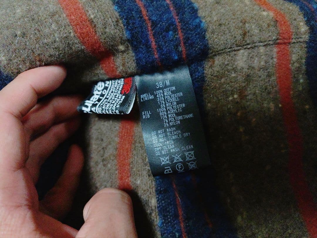 トップス TROPHY CLOTHING oiled duck storm vest