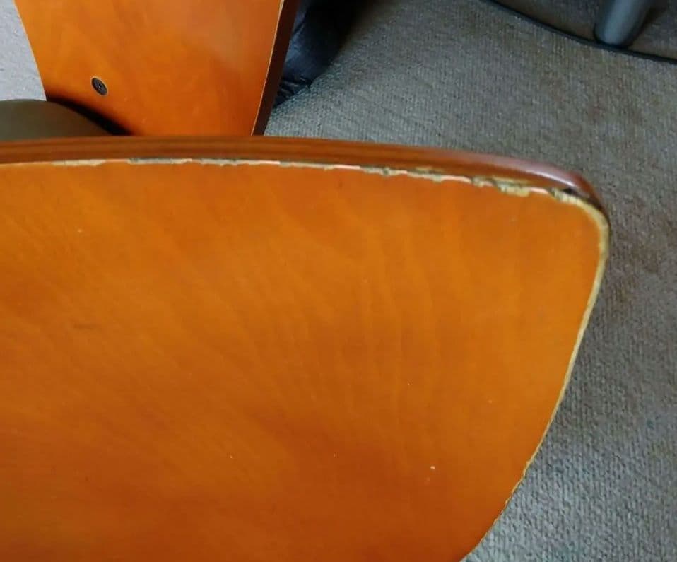 ダイニングチェア ２脚 【新潟 対面お渡し】