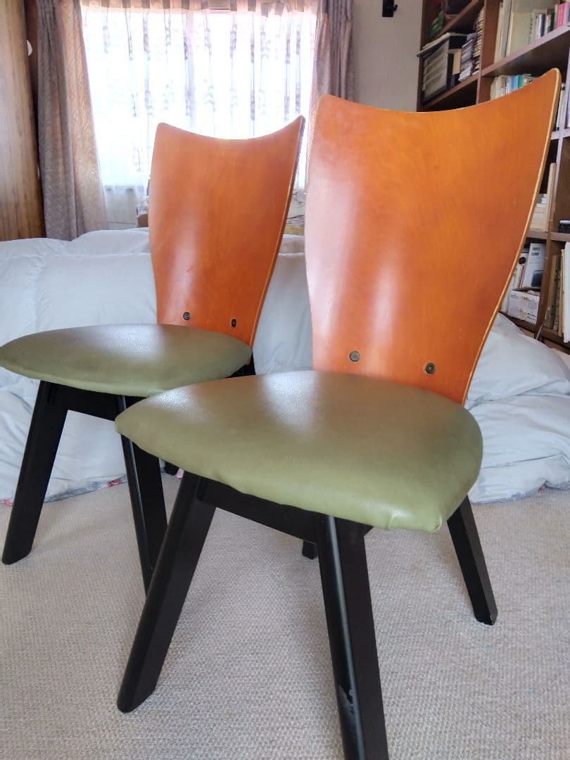 ダイニングチェア ２脚 【新潟 対面お渡し】