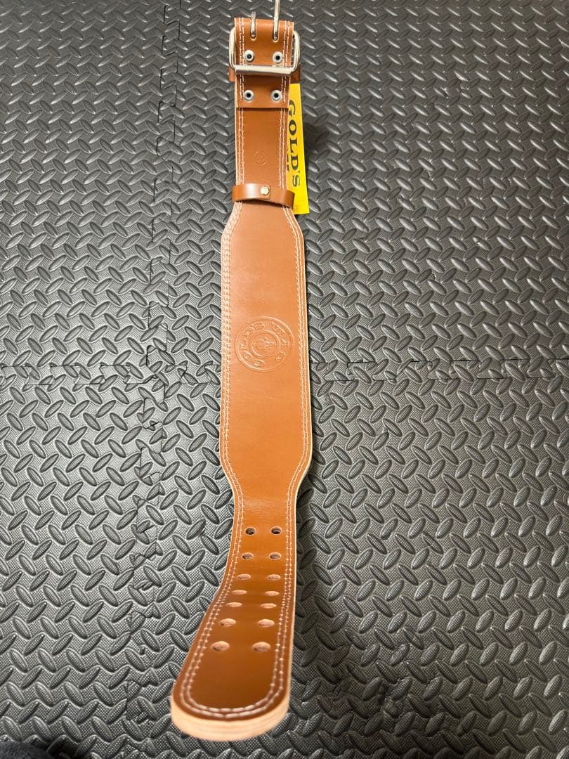 ゴールドジム　プロレザーベルト Sサイズ　新品未使用