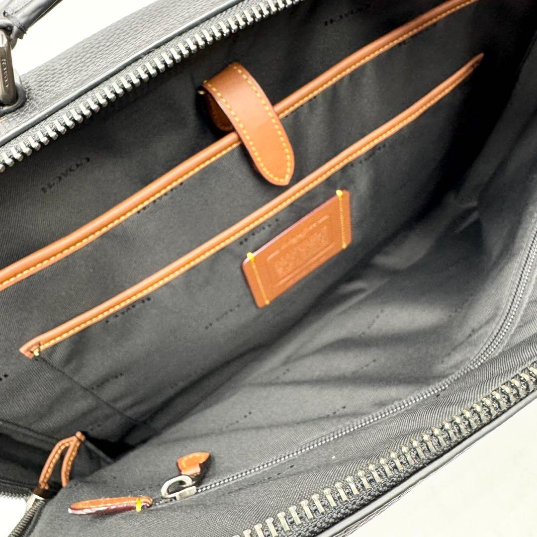 現行品 極美品 COACH ゴッサム コンバーチブル ブリーフ 3way レザー