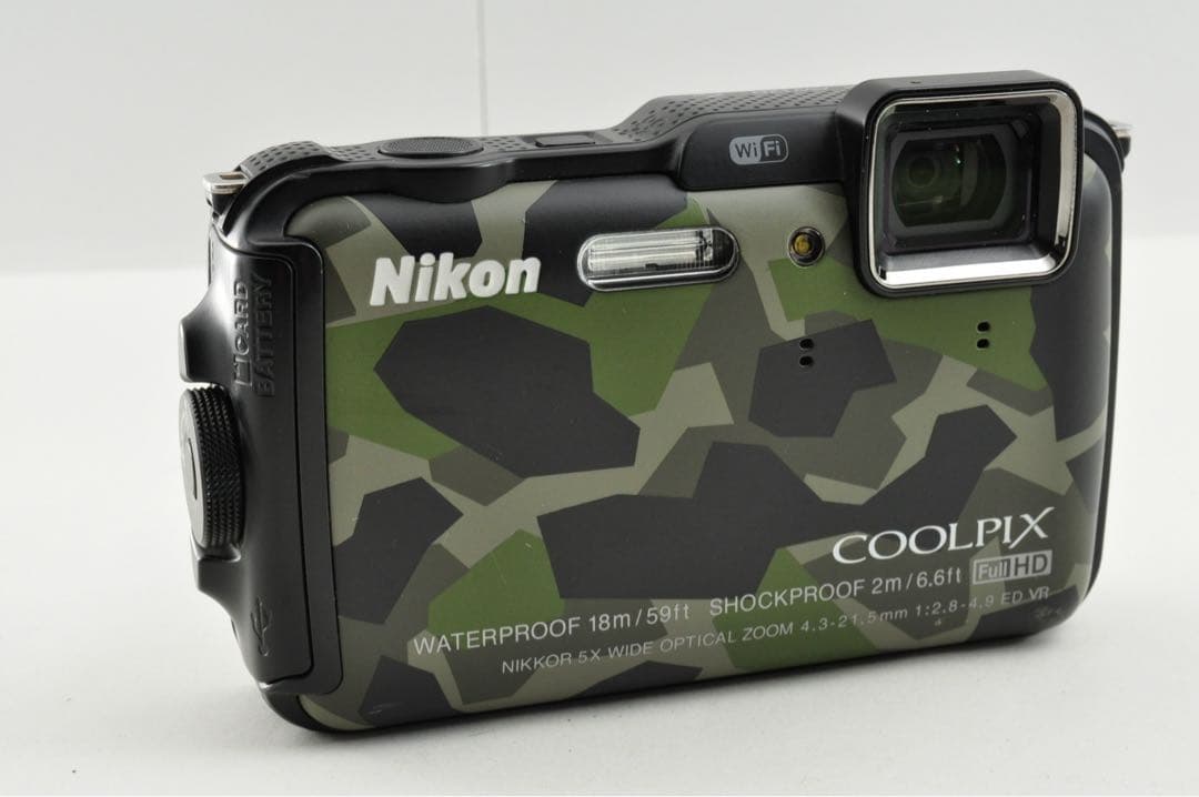 Nikon COOLPIX AW120 迷彩 防水 デジタルカメラ