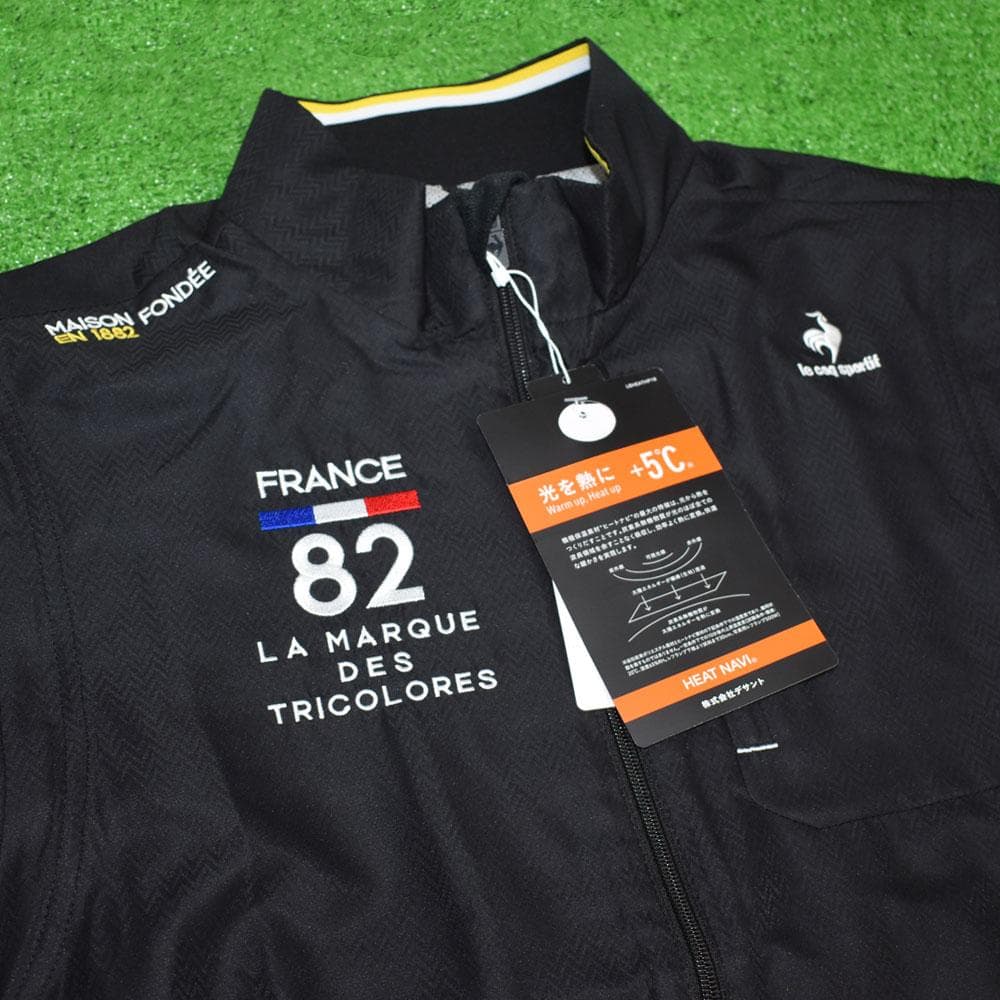 も*ち様 ルコックスポルティフ ゴルフ ２ＷＡＹジャケット【ブラック/LL】新品