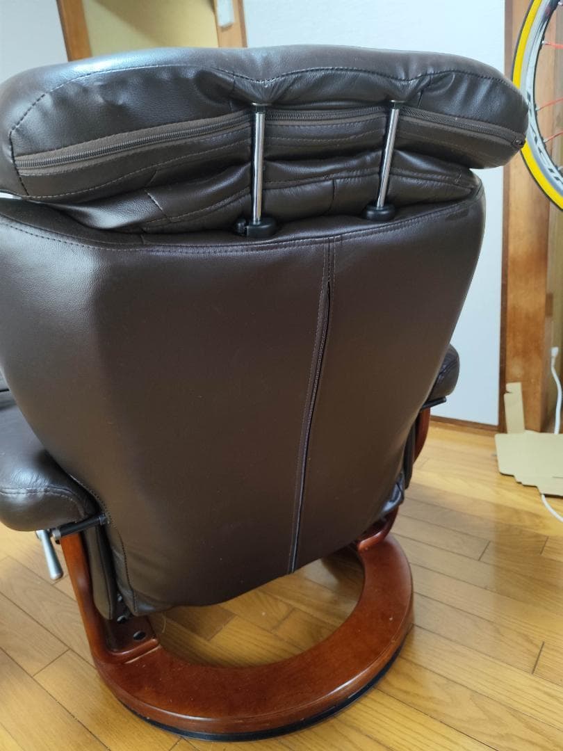 レザー リクライニングチェア ※セット販売のみ※