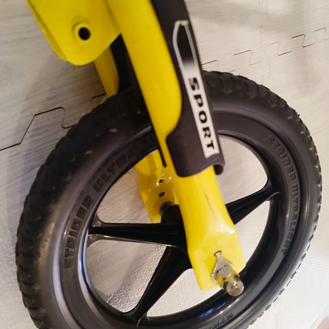 【国内正規品】STRIDER バランスバイク イエロー 12インチ