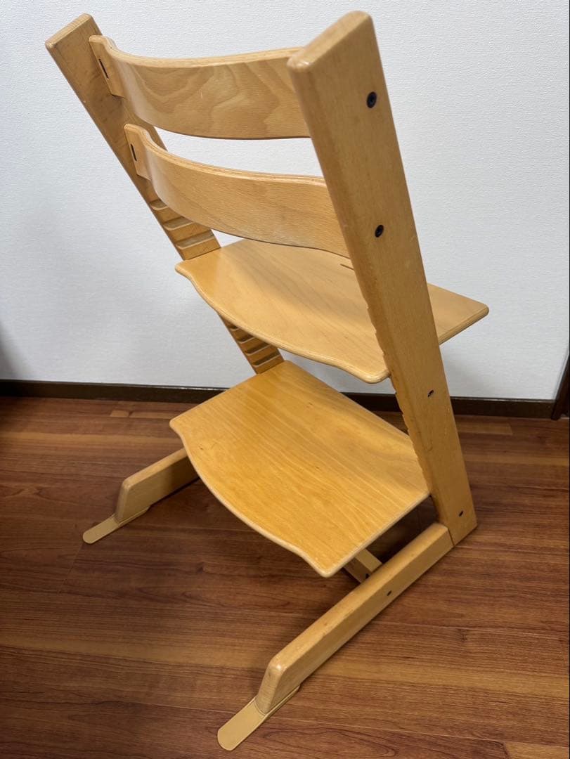 【大人気カラー】stokke ストッケ トリップトラップ　ナチュラル　シリアル4