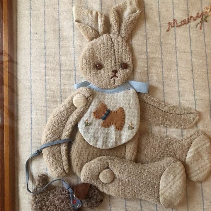 マニー　うさぎちゃん　コラージュ