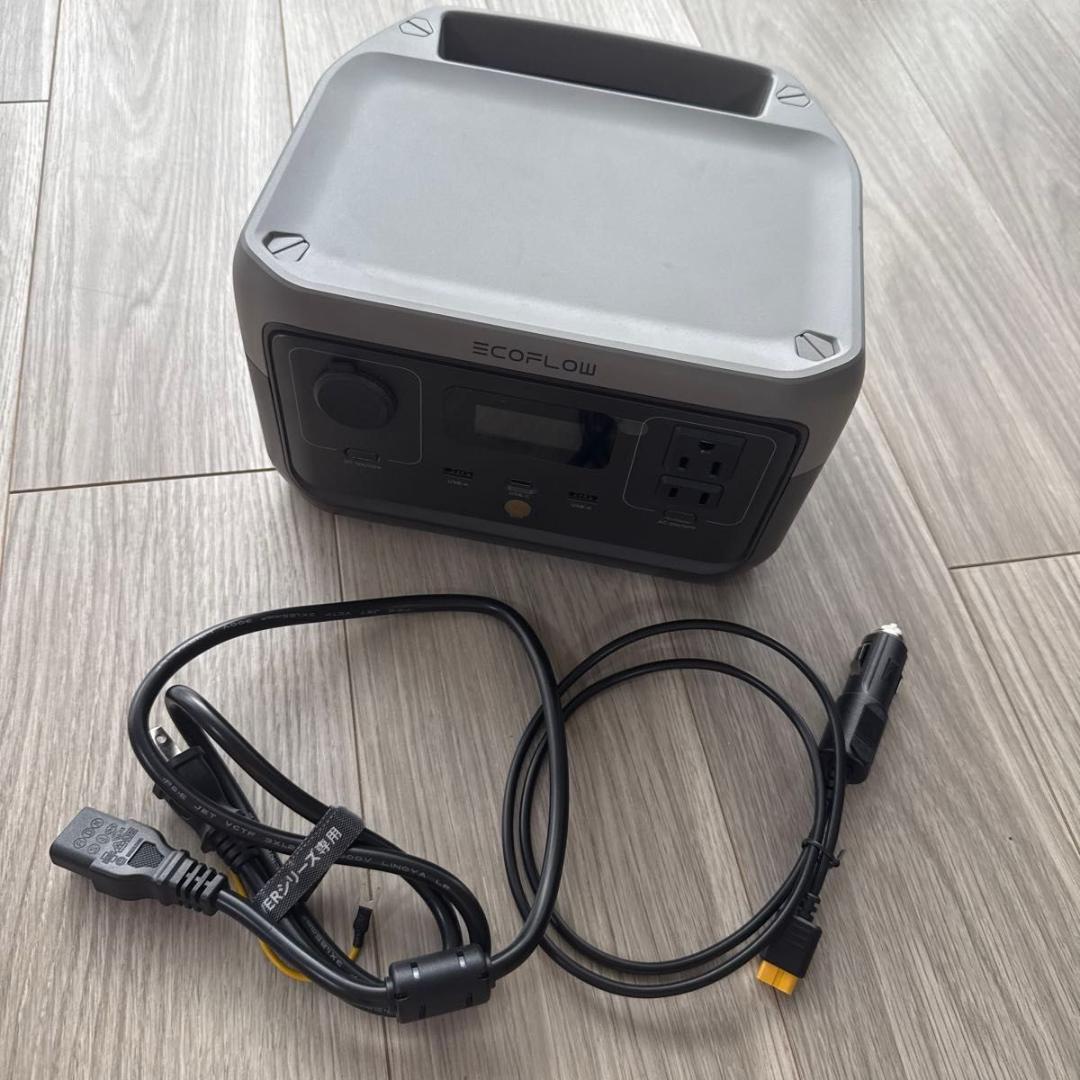 未使用 EcoFlow  2 ポータブル電源　災害 キャンプ