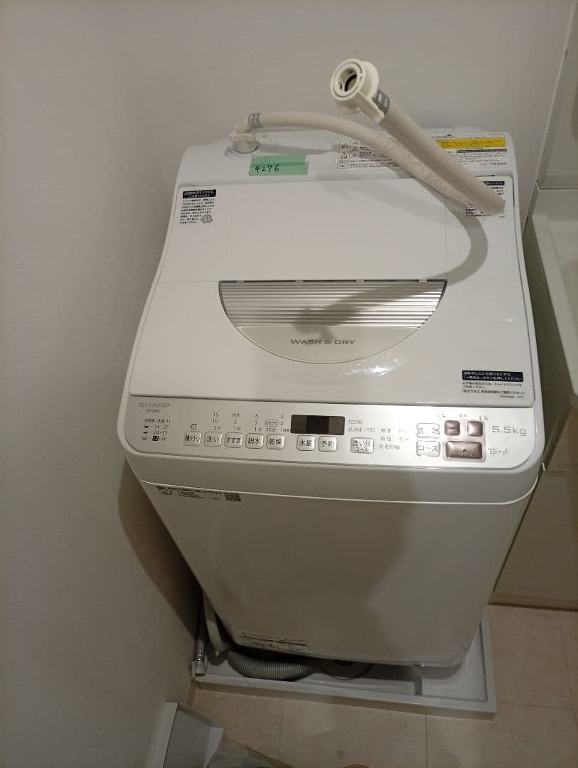 SHARP ES-TX5F 縦型洗濯機 　関西外大