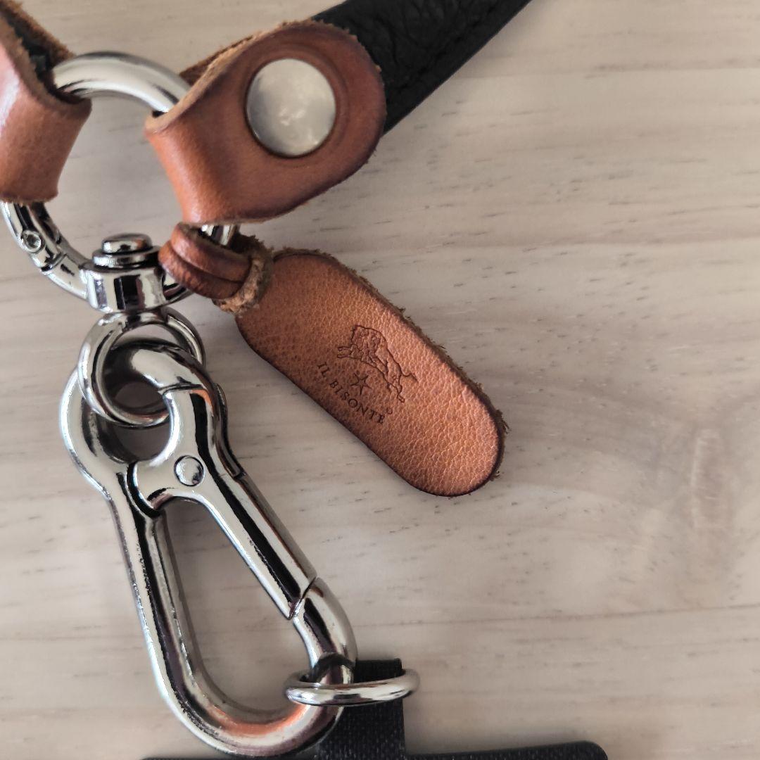 z*4様 IL BISONTE レザー ストラップ カラビナ付き