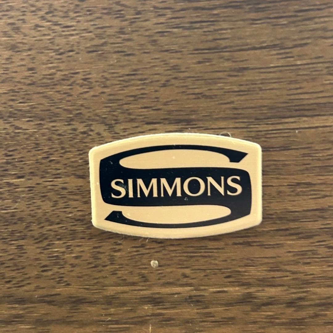 Simmons ベッドフレーム シングルサイズ シンプル おしゃれ d3781
