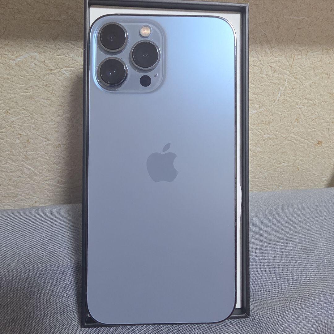 Apple iPhone 13 Pro max simフリー　シエラブルー