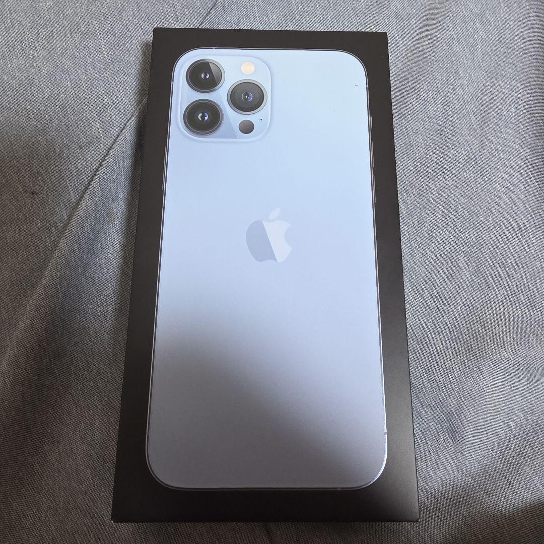 Apple iPhone 13 Pro max simフリー　シエラブルー