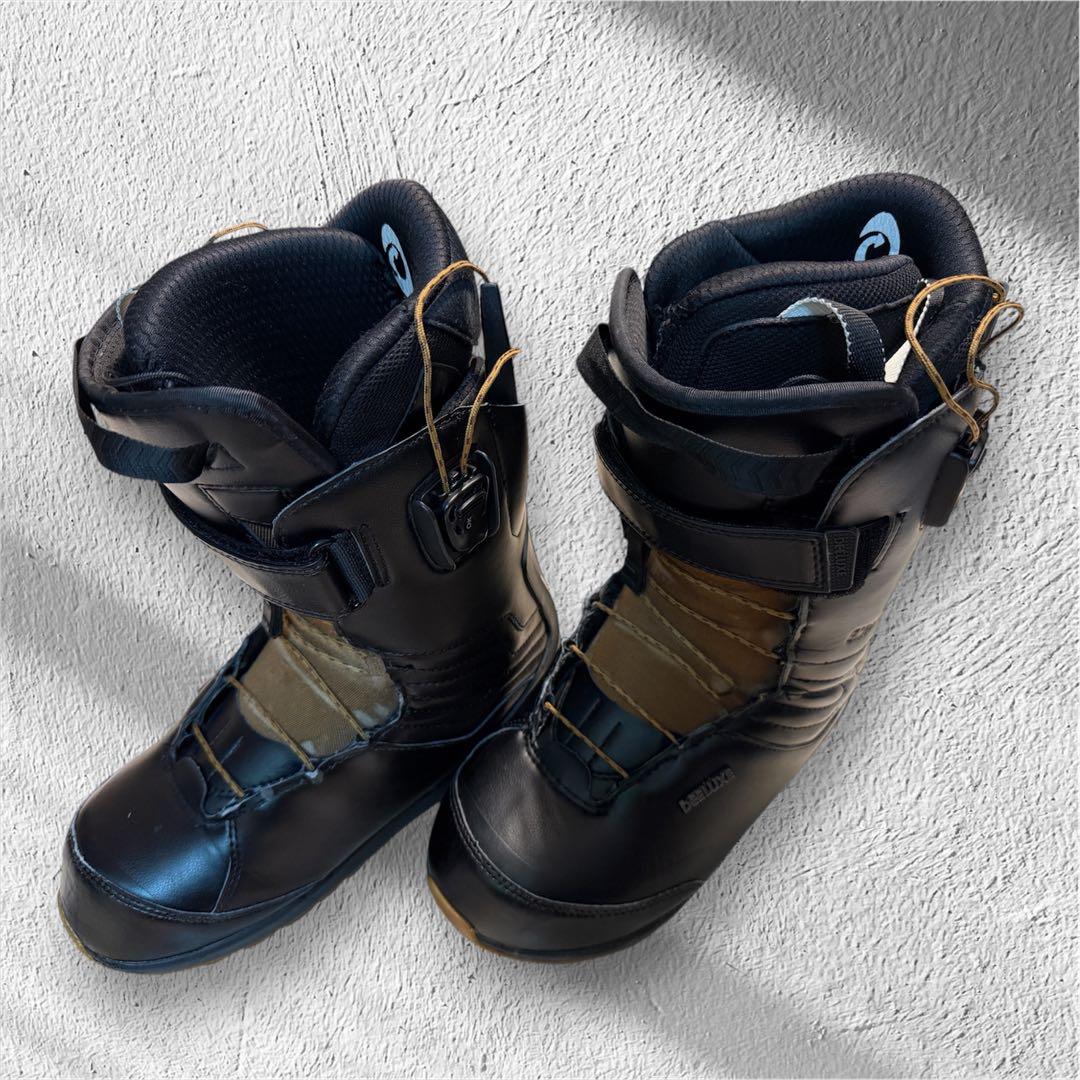 スノーボードブーツ ブラック ダブルストラップ DEELUXE