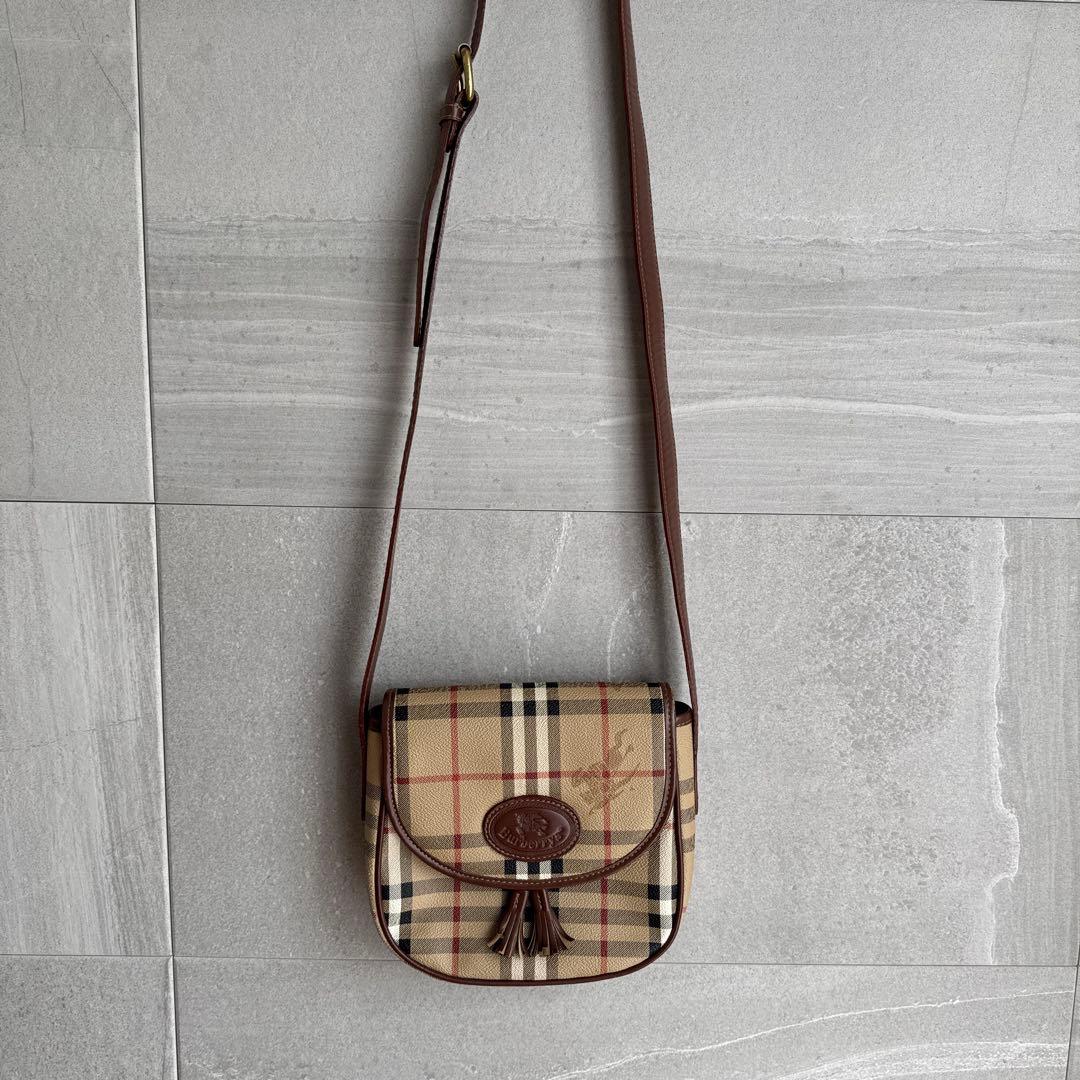 BURBERRYS バーバリー ヴィンテージ ショルダーバッグ ノバチェック