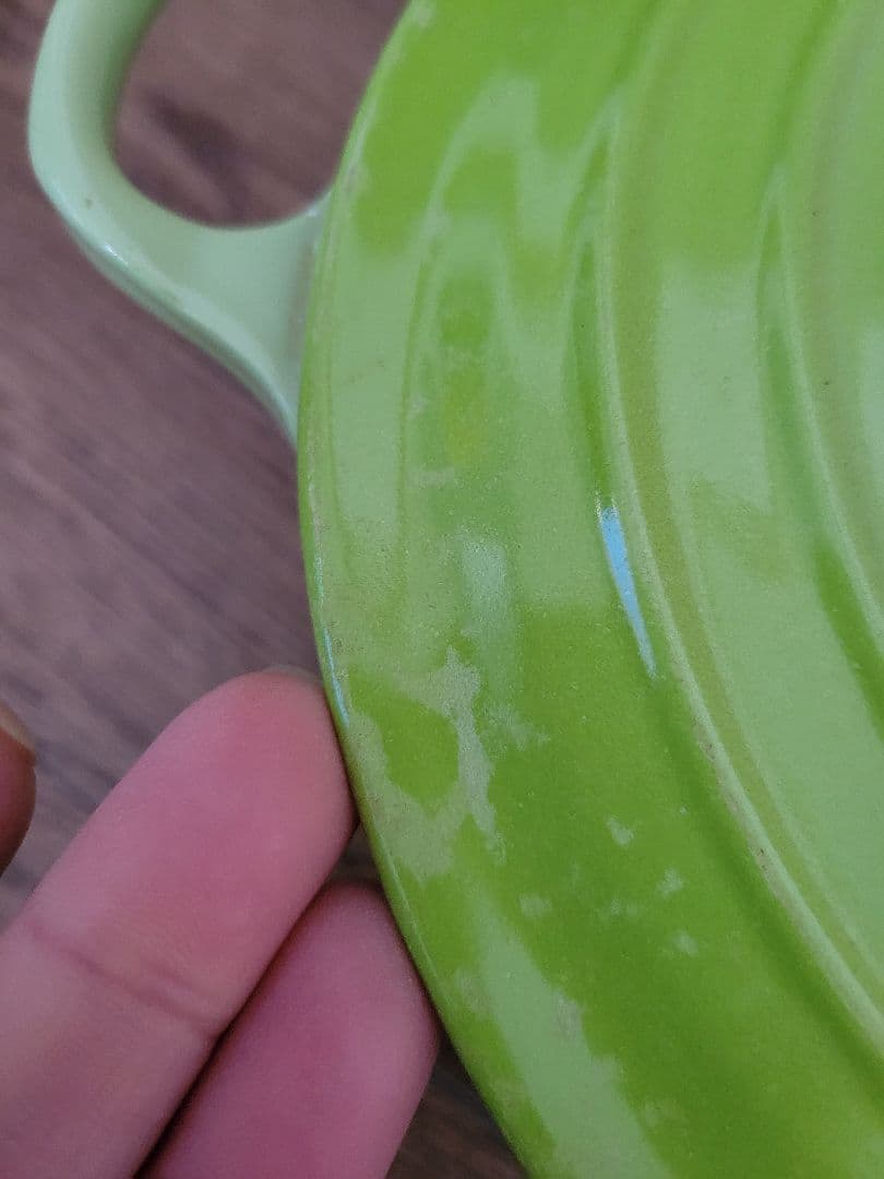 LE CREUSET ルクルーゼ 両手鍋 ココットロンド 20 グリーン