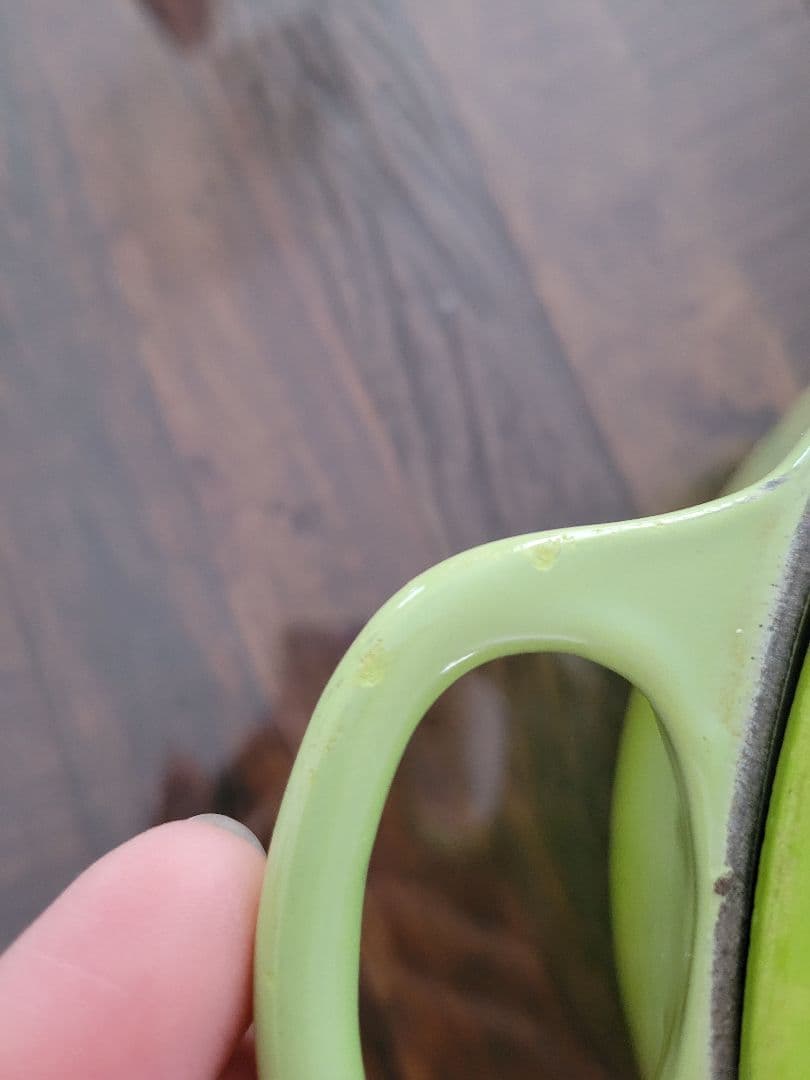 LE CREUSET ルクルーゼ 両手鍋 ココットロンド 20 グリーン