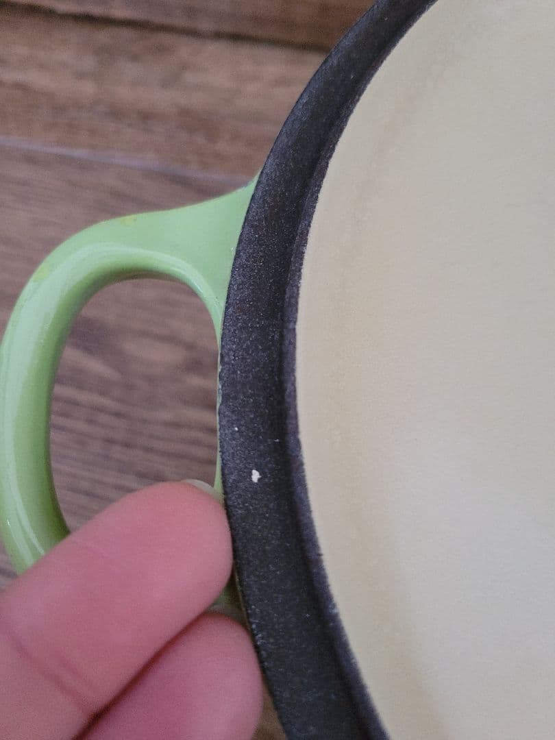 LE CREUSET ルクルーゼ 両手鍋 ココットロンド 20 グリーン