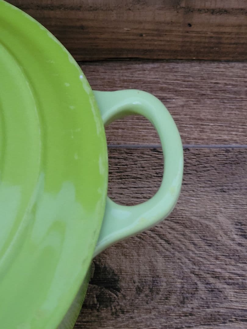 LE CREUSET ルクルーゼ 両手鍋 ココットロンド 20 グリーン