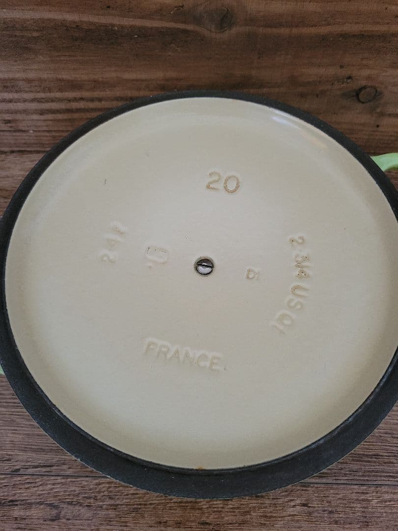 LE CREUSET ルクルーゼ 両手鍋 ココットロンド 20 グリーン