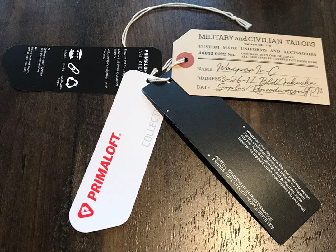 PCU LEVEL 7 JACKET TYPE2 モンスターパーカー　グレーS