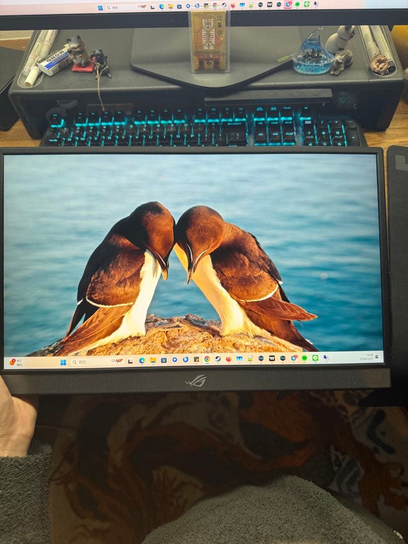 ASUS XG17AHPE Rog strix 17.3 ゲーミングモニター