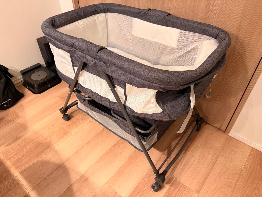 折りたたみベビーベッド　未使用　再出品