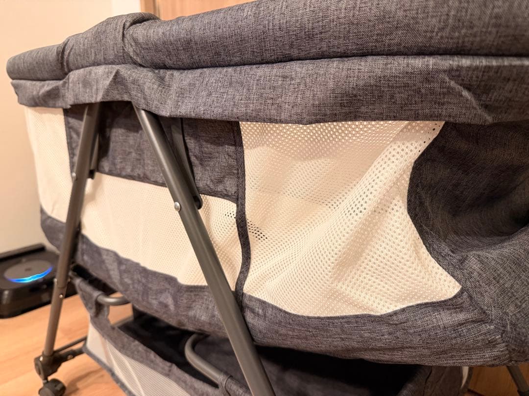 折りたたみベビーベッド　未使用　再出品