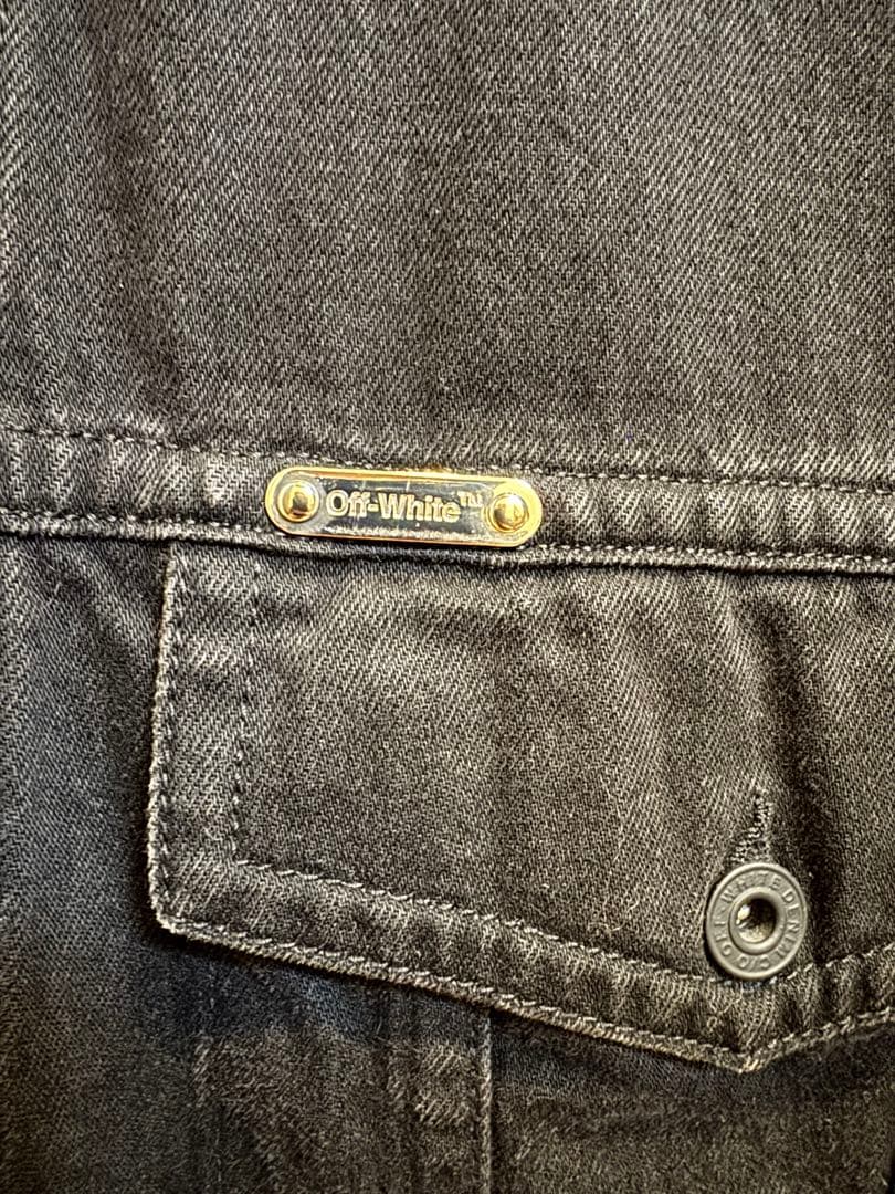 off-white デニムベスト