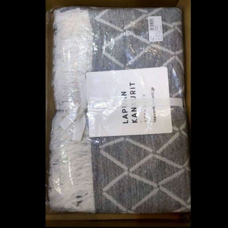 LAPUAN KANKURIT　PUIKKO 100%ウールブランケット