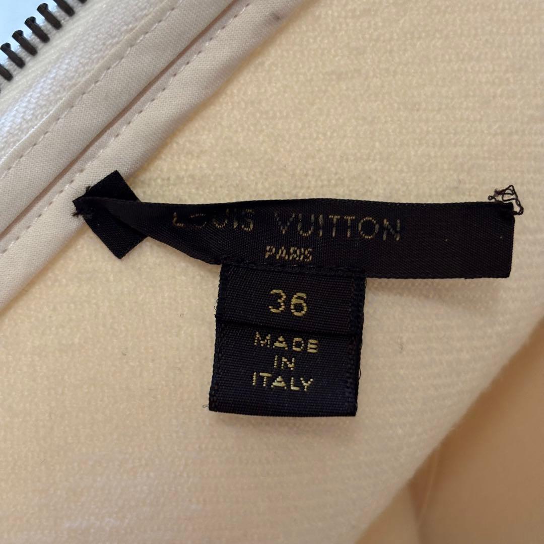 LOUIS VUITTON ルイヴィトン ノースリーブ ワンピース LV 36