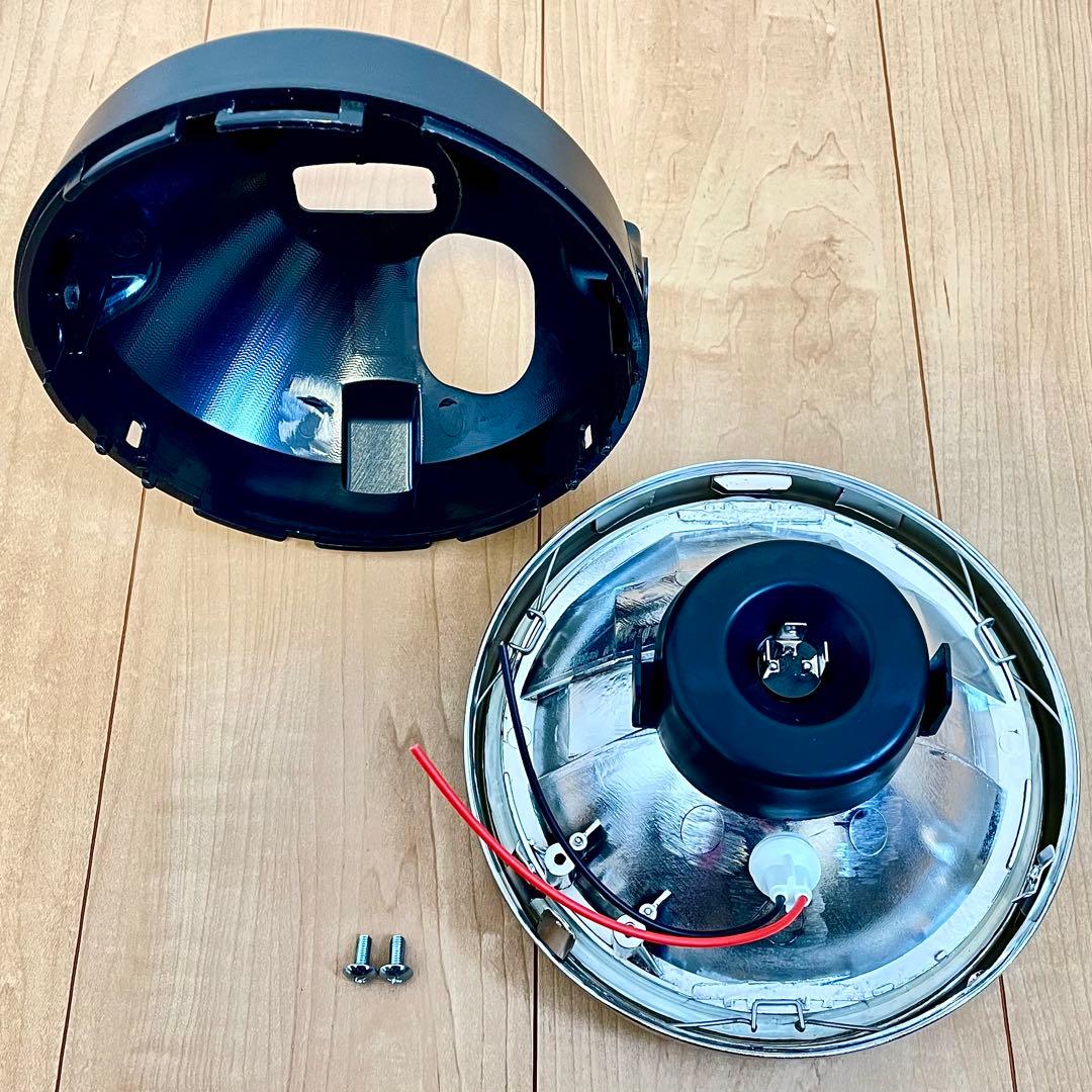 当時物 シビエ 凹み ヘッドライト CIBIE 美品 マーシャル